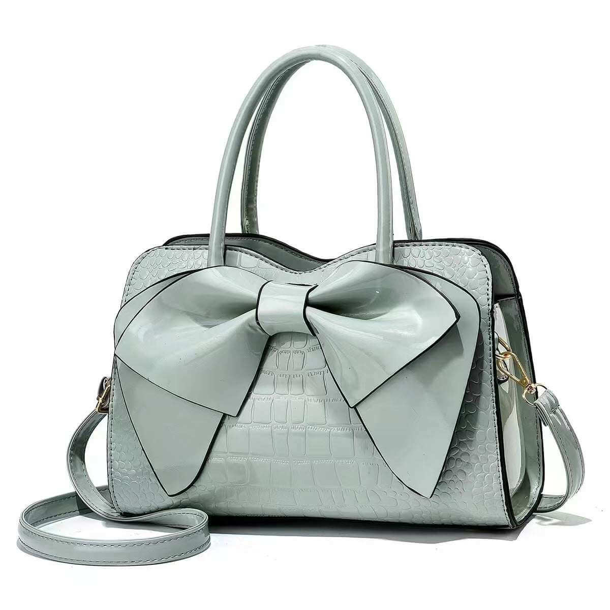 2024 New Elegant Women's Handbag with Bow – Stylish &amp; Spacious
