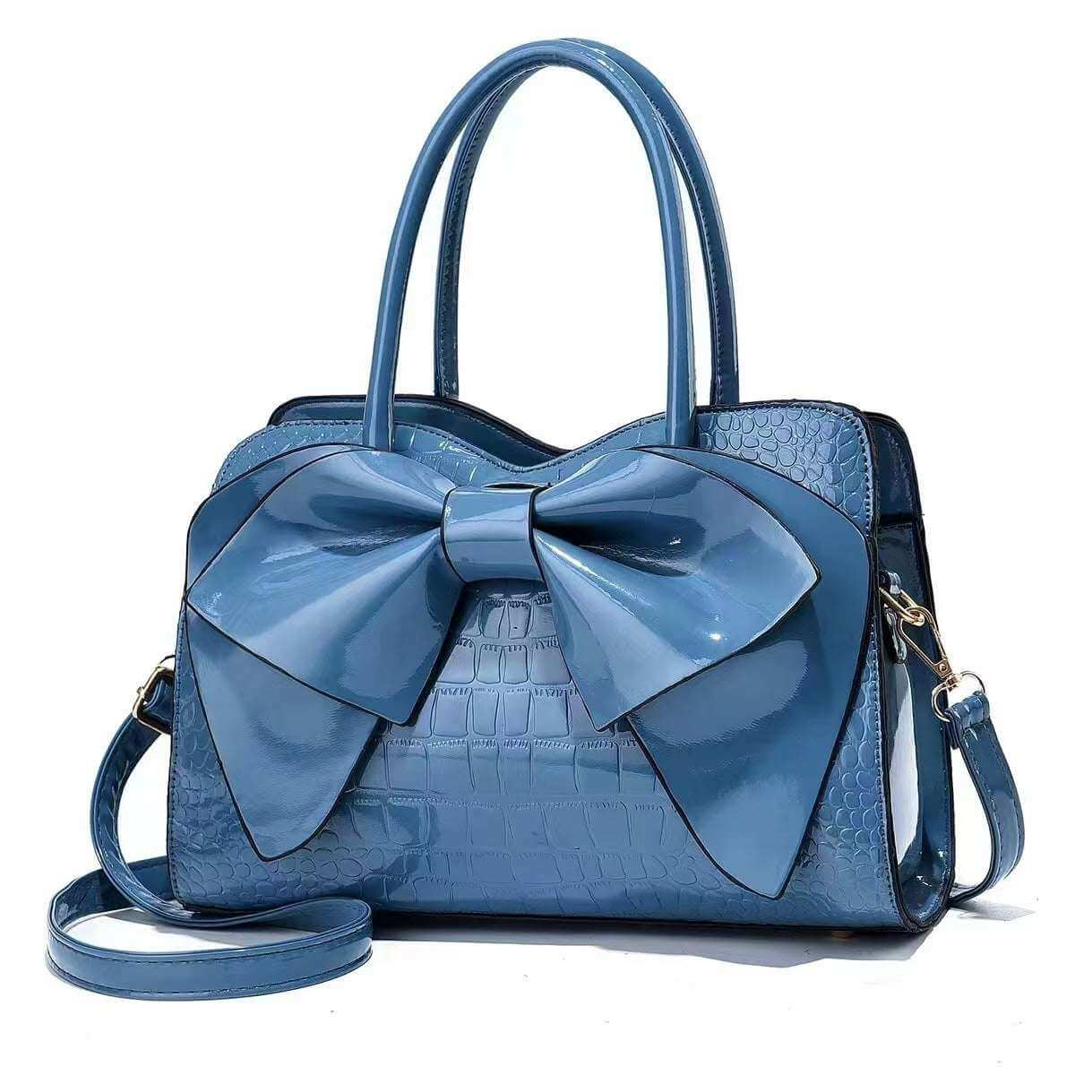 2024 New Elegant Women's Handbag with Bow – Stylish &amp; Spacious
