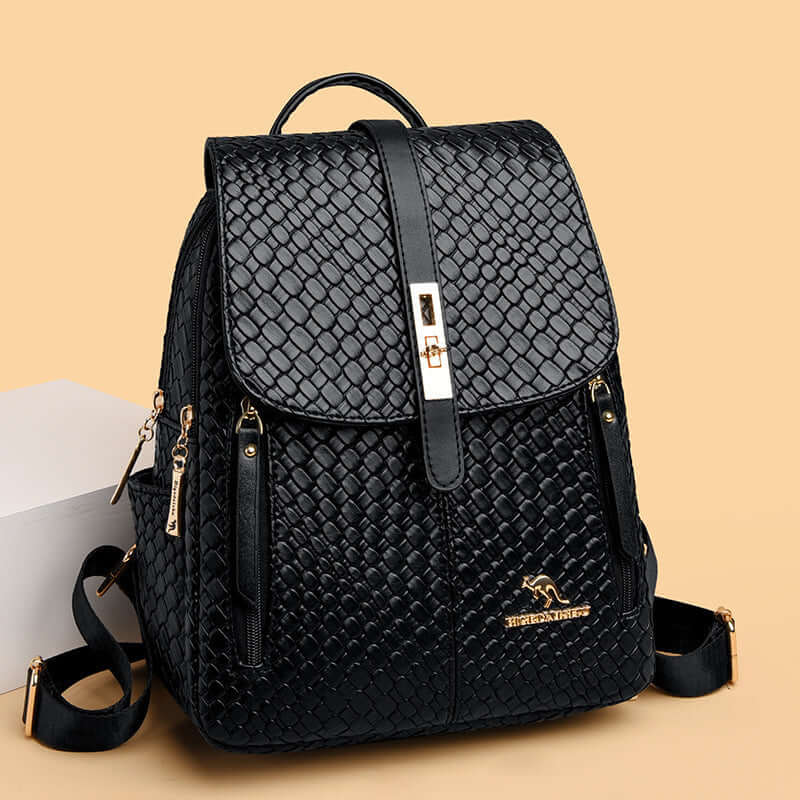 Women's backpack 2024 new anti-theft lock Korean style simple large capacity Women's commuter travel leisure backpack